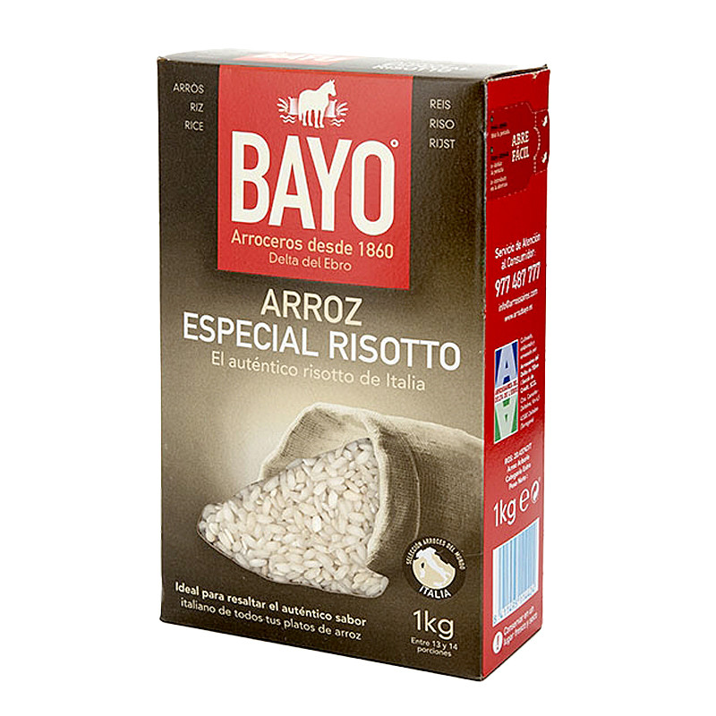 ARROZ ARBORIO PARA RISSOTTO ESTUCHE 10/1KG